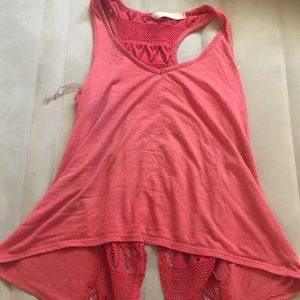 Lace tank top